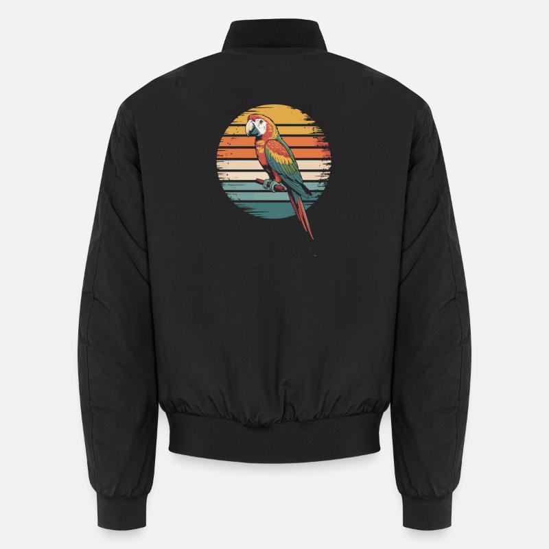 Papagei Unisex Bomberjacke