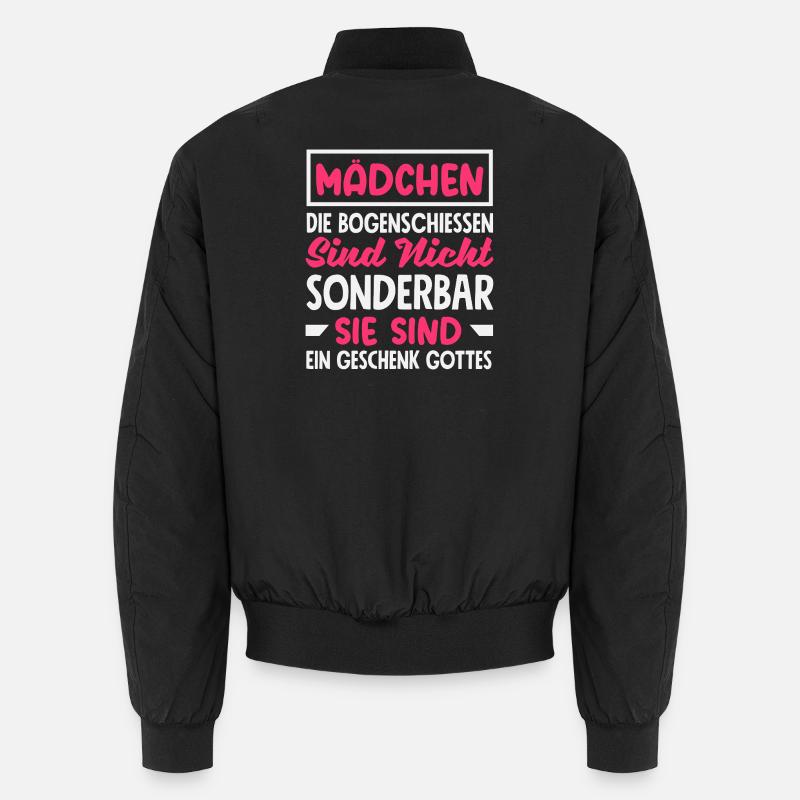 Cadeau d’archer à l’arc Bomber unisexe