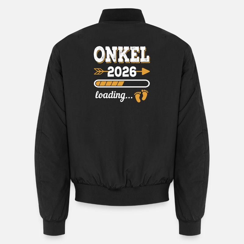 Uncle 2026 Loading Future Uncle Gift Unisex Bomber Jacket