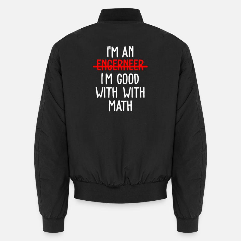 Math Math Math Teacher Mathematician Unisex Bomber Jacket
