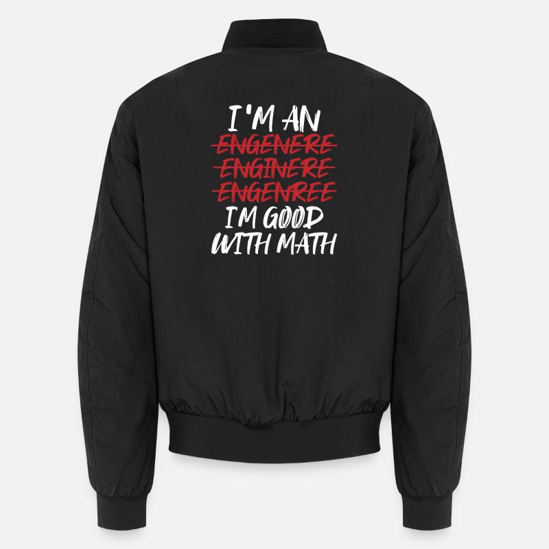 Mathematik Mathe Mathelehrer Mathematiker Unisex Bomberjacke