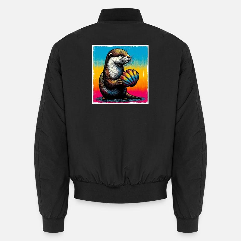 otter Unisex Bomber Jacket