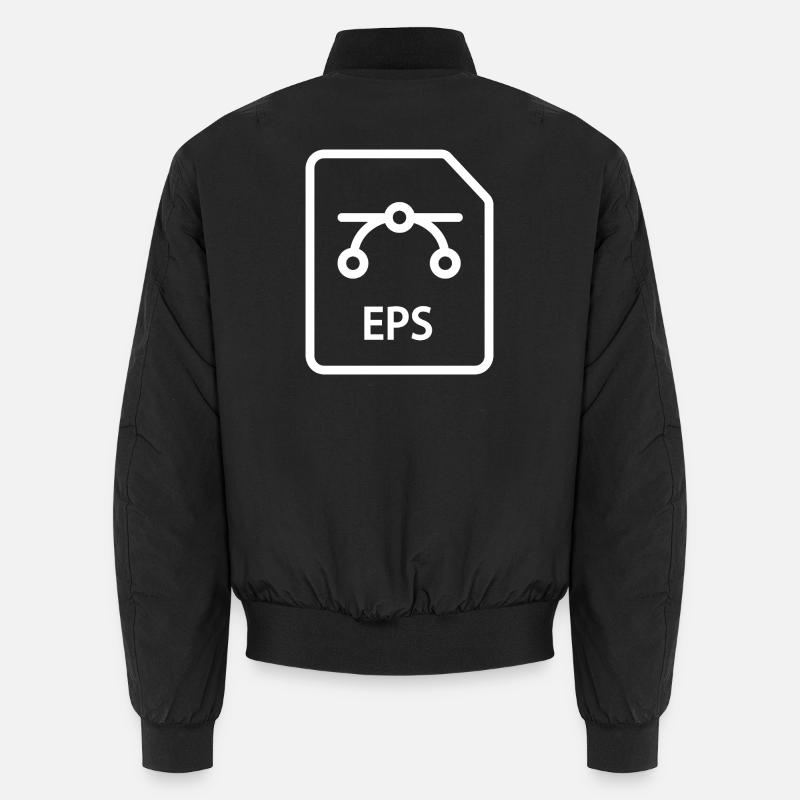Fichier EPS Bomber unisexe