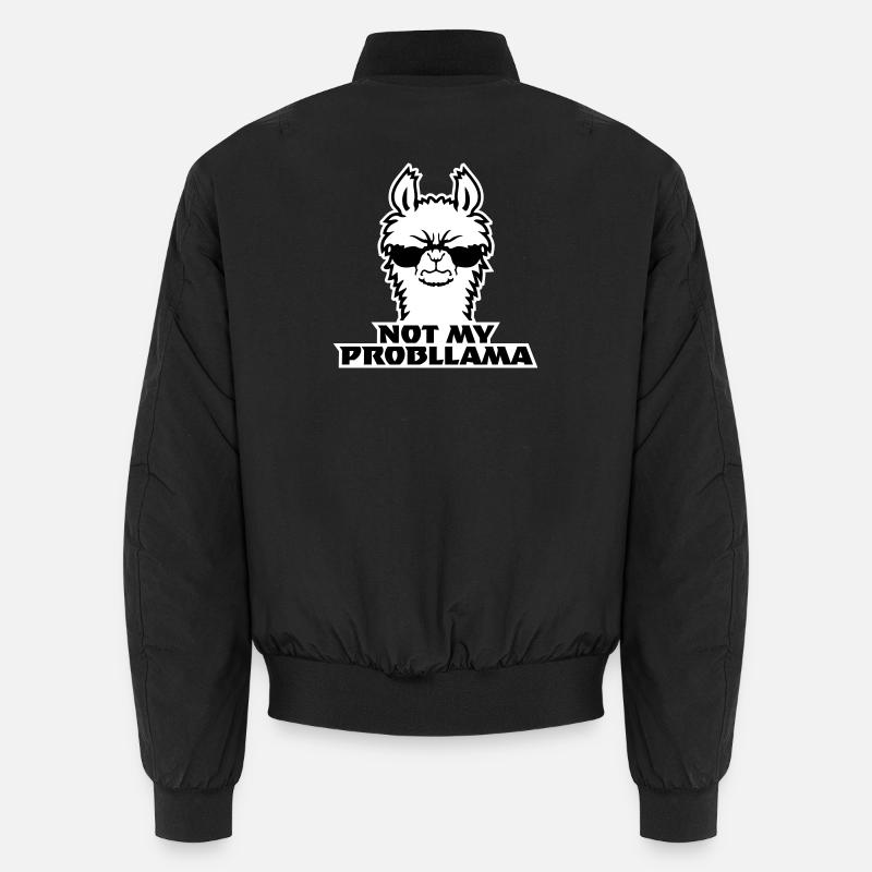 Lama Cool Lunettes de soleil Pas My Problama Angry Evil Bomber unisexe