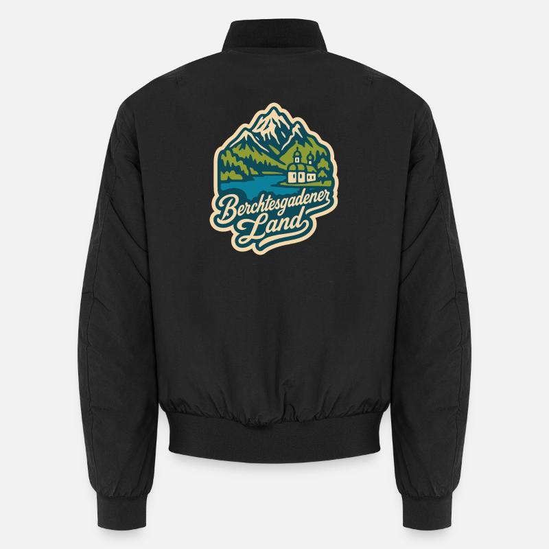 Berchtesgadener Land - Bomber unisexe - noir