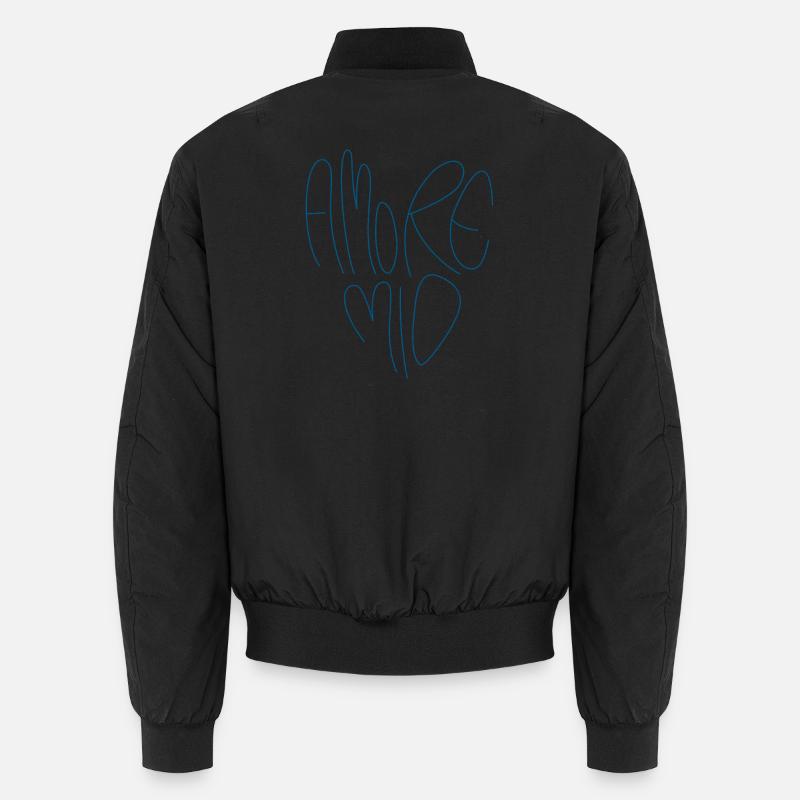 Lettrage Amore Mio Bomber unisexe