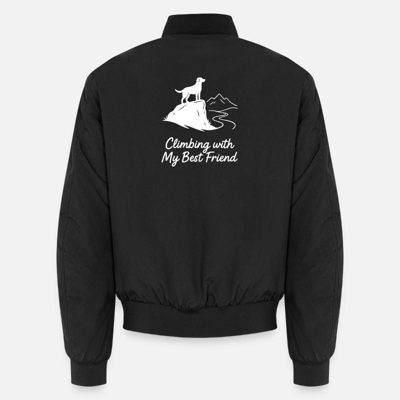 Grimper avec mon meilleur ami Bomber unisexe