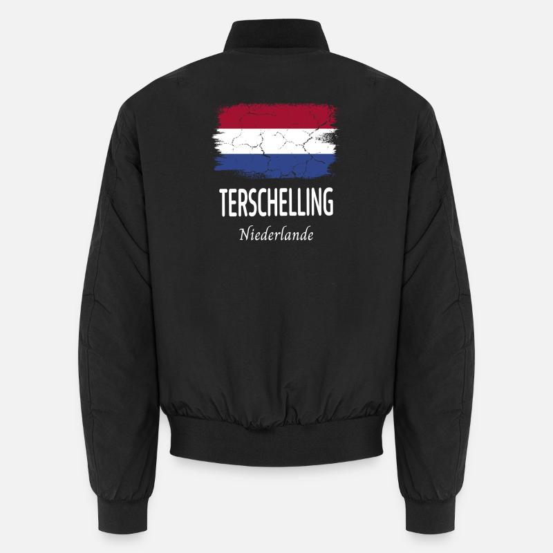 Terschelling - Bomber unisexe - noir
