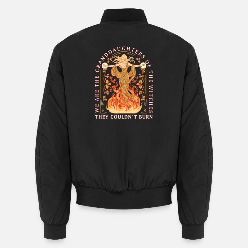Feminist We Are The Granddaughters Statement Unisex Bomber Jacket