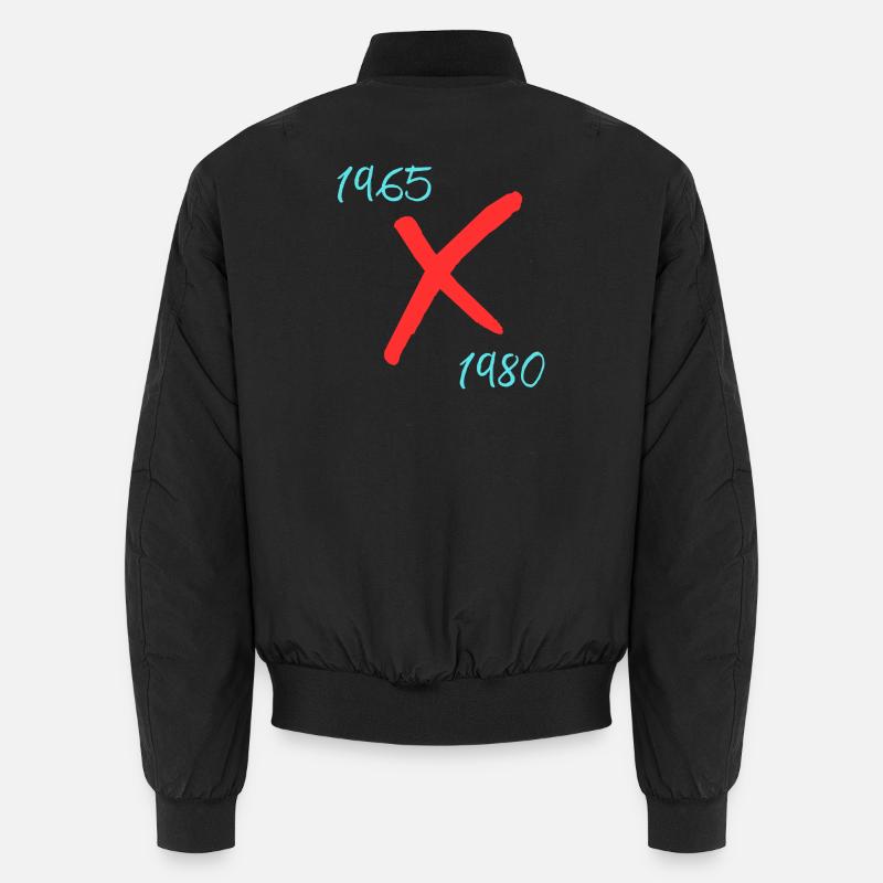 GenX - Unisex Bomberjacke - Schwarz