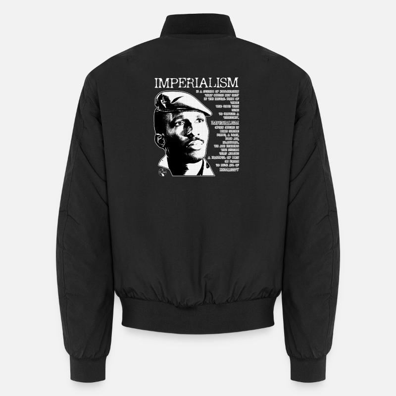 Thomas Sankara: imperialism Unisex Bomber Jacket
