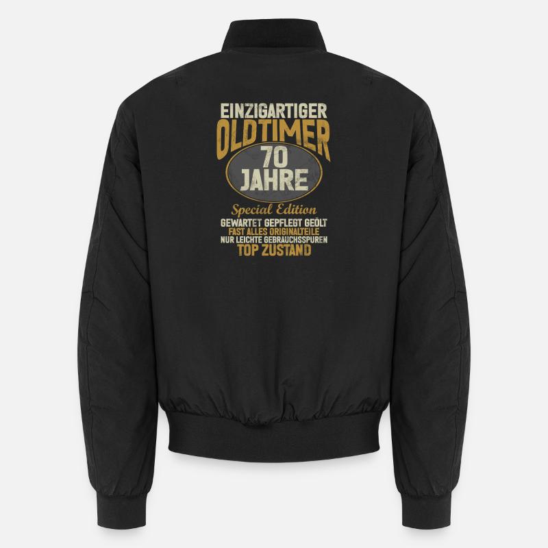 70 Years Unique Classic 70th Birthday Unisex Bomber Jacket