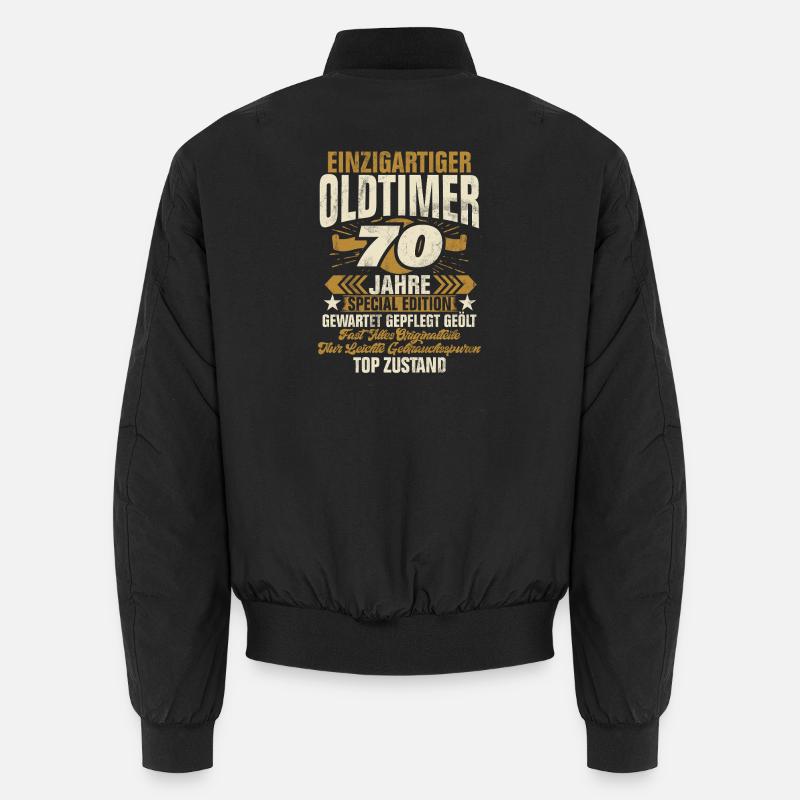 70 ans Unique Classique 70e anniversaire Bomber unisexe