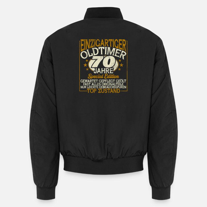 70 Jahre Einzigartiges Klassisches 70.Geburtstag Unisex Bomberjacke