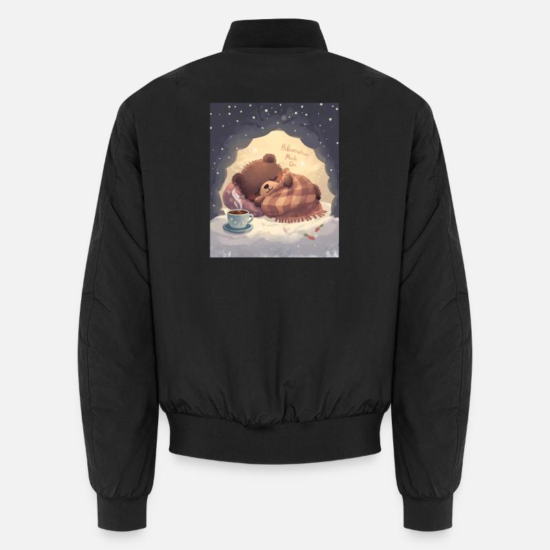 Mode d’hibernation sur Bear Cozy Night Bomber unisexe