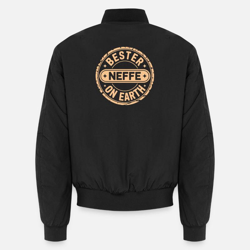 Bester Neffe Unisex Bomberjacke