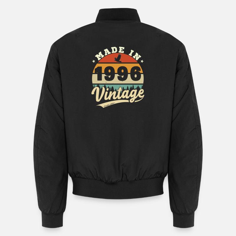 1996 Vintage Retro Geburtstagsgeschenk Unisex Bomberjacke