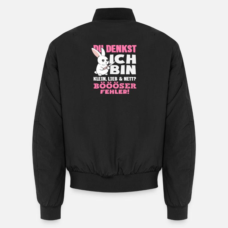 Bad mistake Little Rabbit Unisex Bomber Jacket