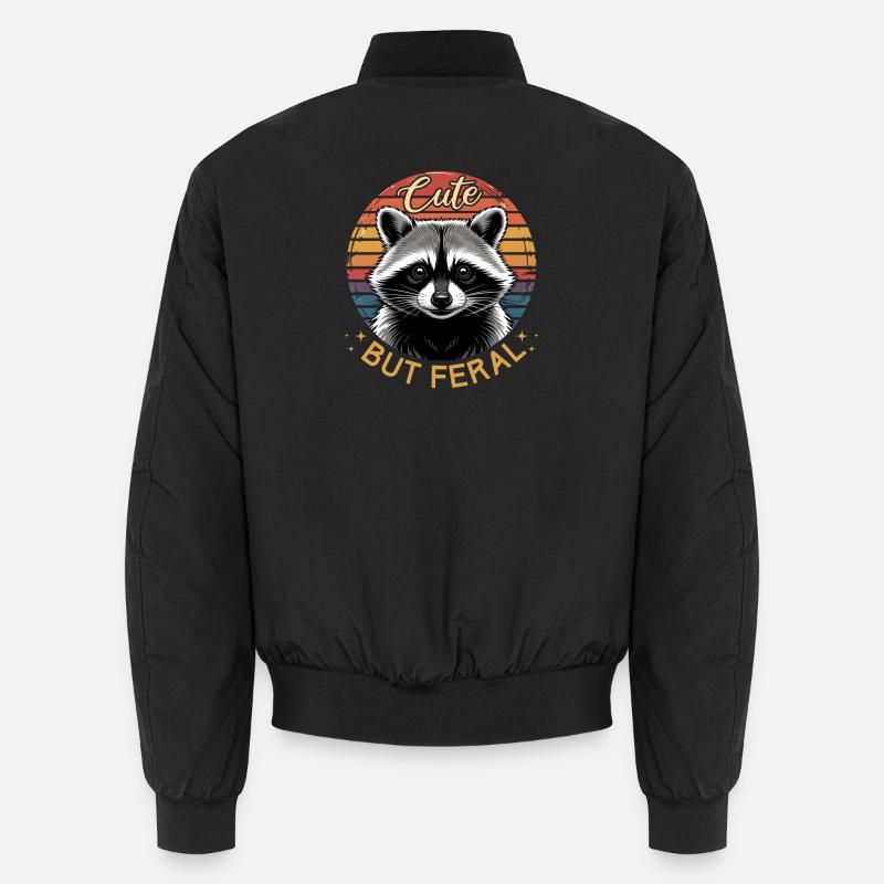 Drôle de raton laveur Bomber unisexe