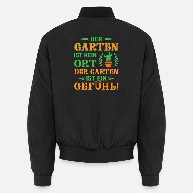 Garten Gärtner Gärtnern Gartenarbeit Gartenarbeit Unisex Bomberjacke