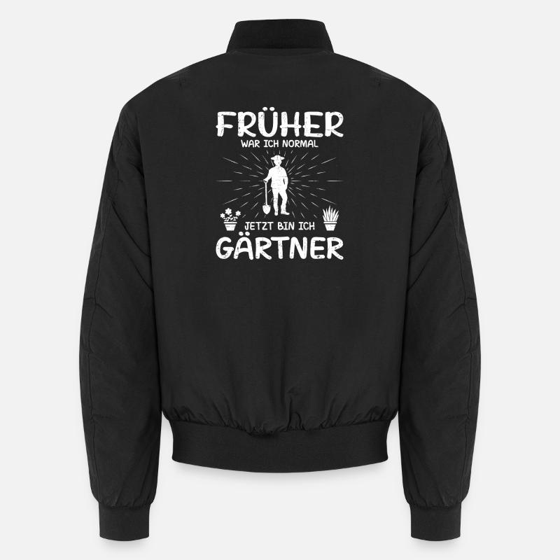 Garten Gärtner Gärtnern Gartenarbeit Gartenarbeit Unisex Bomberjacke