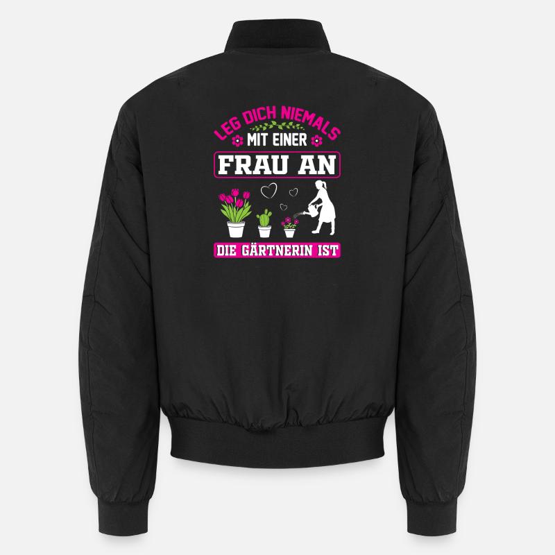 Garten Gärtner Gärtnern Gartenarbeit Gartenarbeit Unisex Bomberjacke