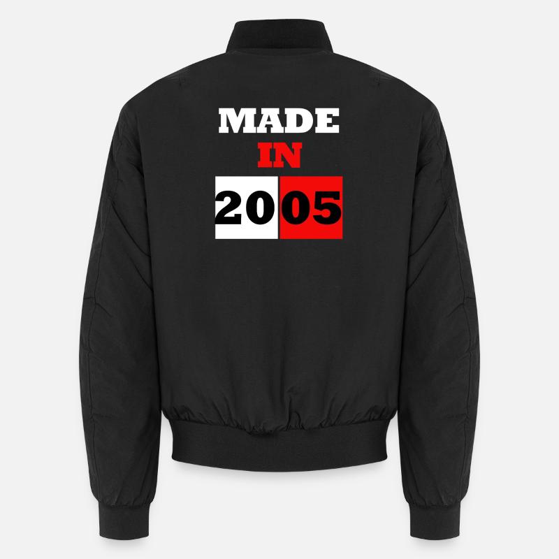 Made in 2005 Vintage Bloc Bomber unisexe