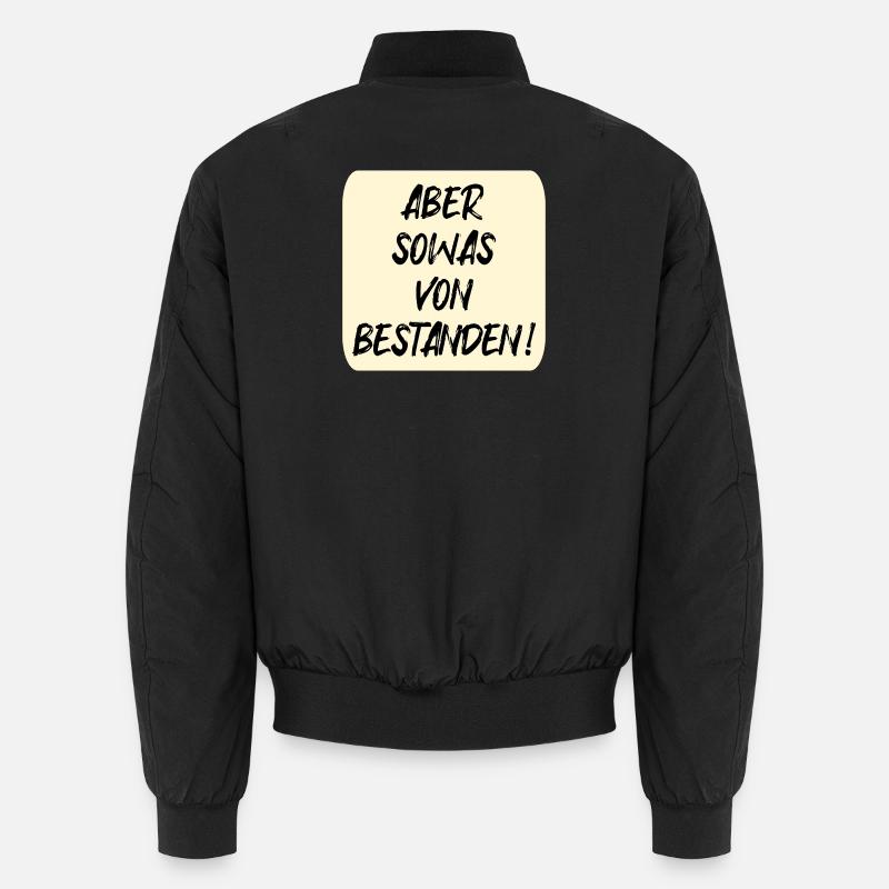 PRÜFUNGEN BESTANDEN - Unisex Bomberjacke - Schwarz