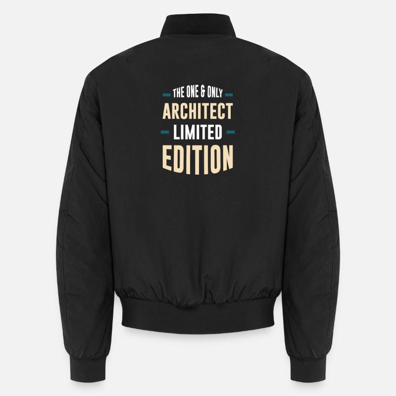 Einzigartiger Architekt Limited Edition Unisex Bomberjacke