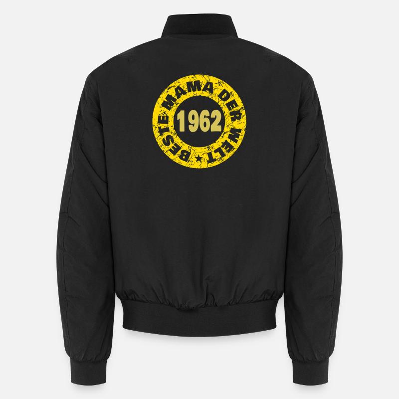 1962 - Bomber unisexe - noir