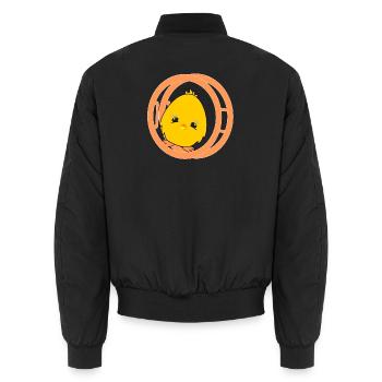 Gymnastique pour enfants Chick Rhönrad Gymnastics - Bomber unisexe - noir - Dos - AI Model Male 185 light (185cm)