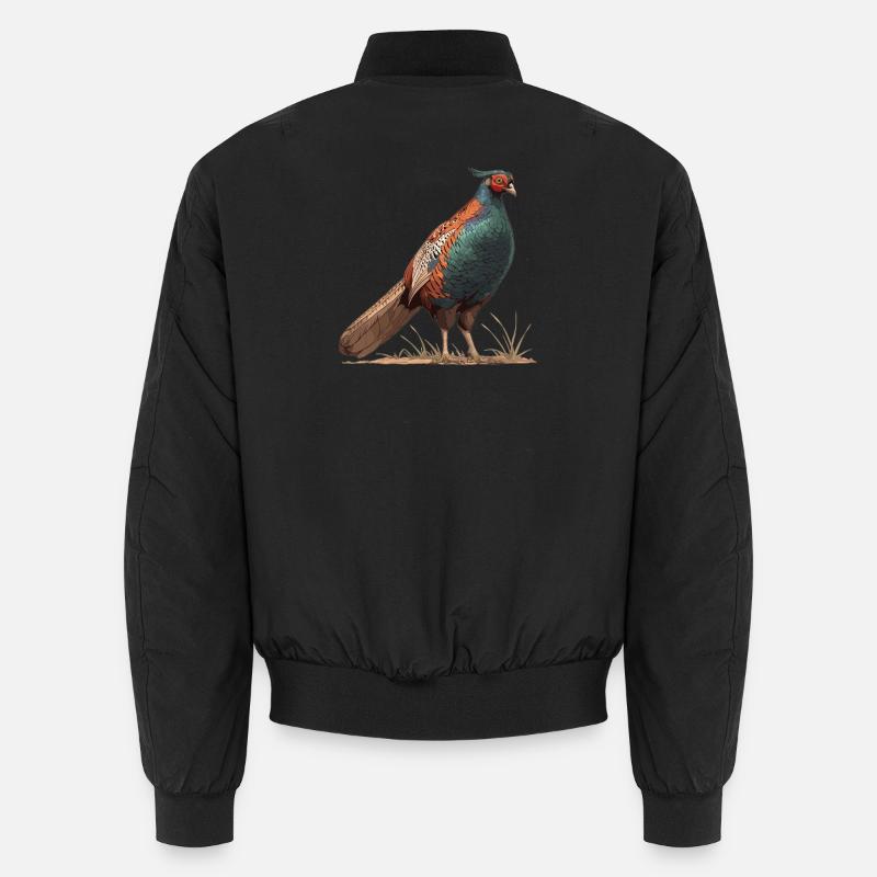 Pheasants Pheasant Unisex Bomber Jacket