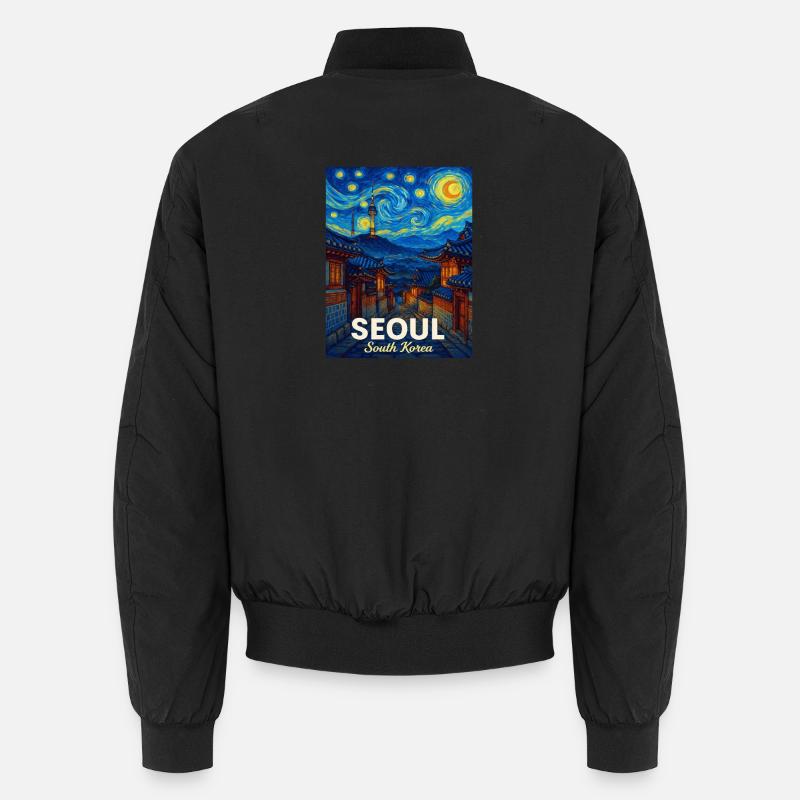 Séoul, Corée du Sud Bomber unisexe