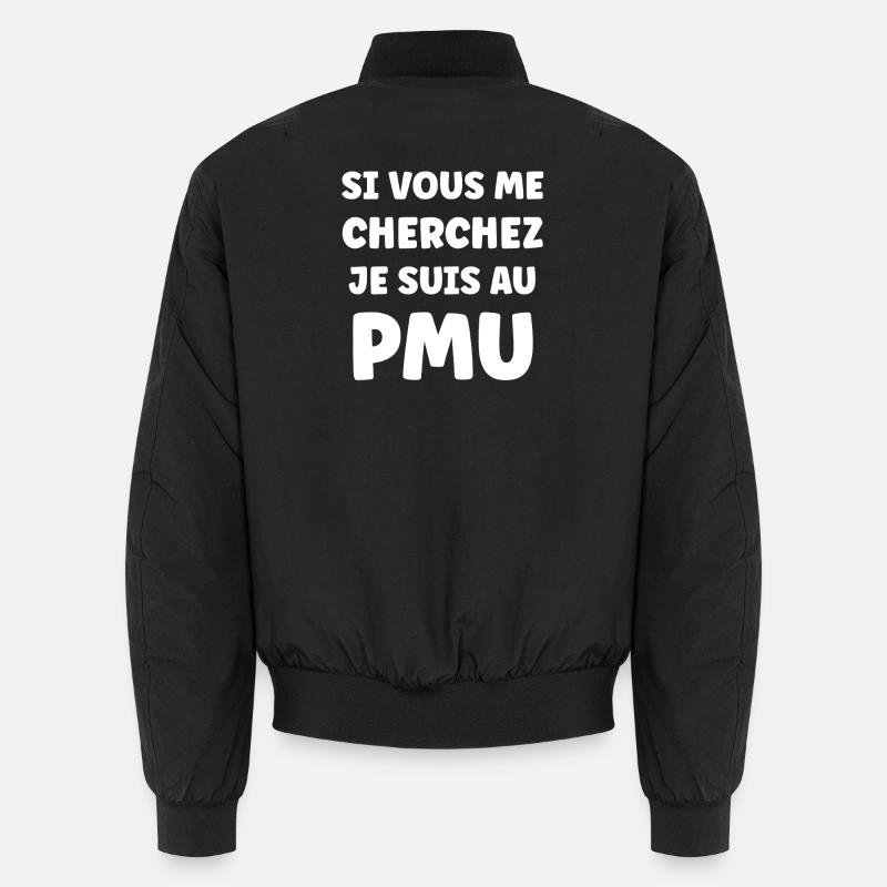 Humour PMU Bomber unisexe