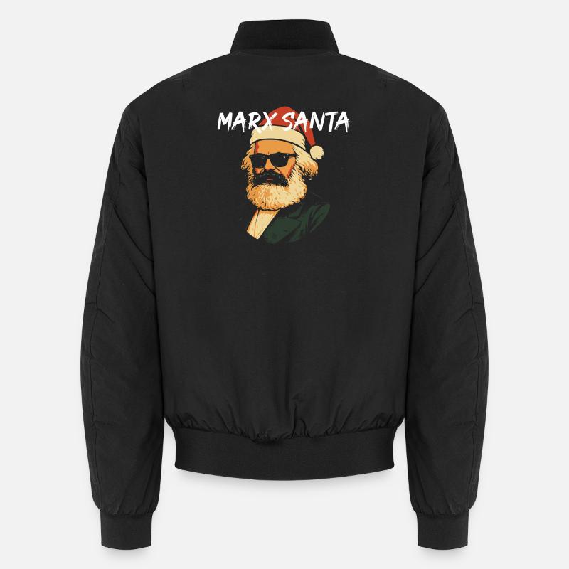 Marx Santa Icon Tee Unisex Bomber Jacket