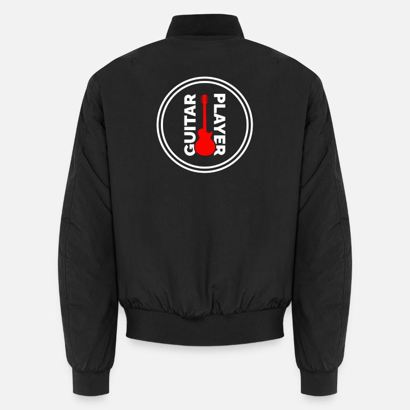 Guitar player Unisex Bomber Jacket