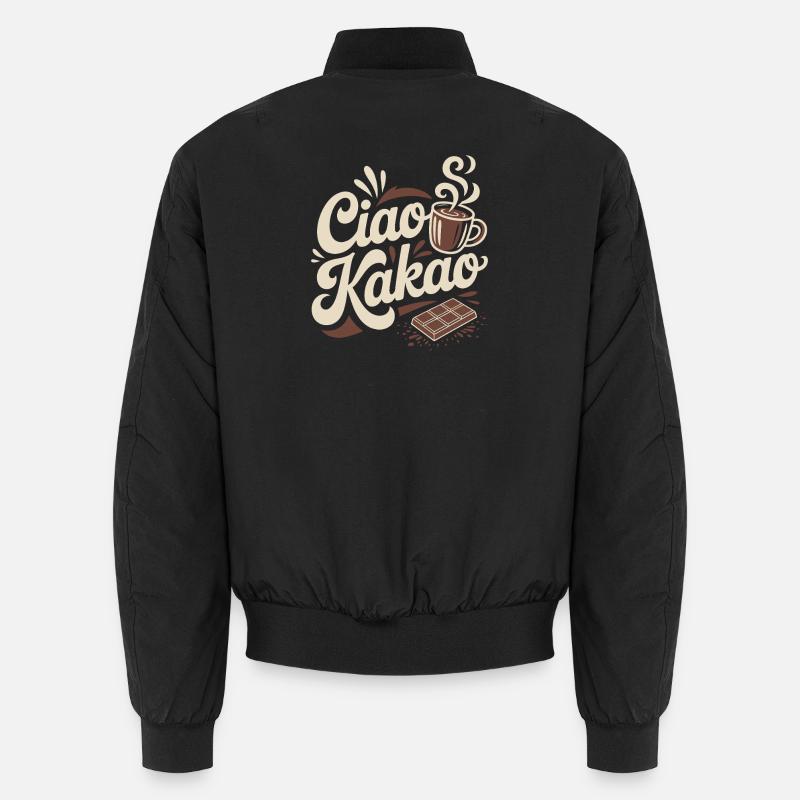 Ciao Cocoa Hot Chocolate Hot Chocolate Goodbye Unisex Bomber Jacket