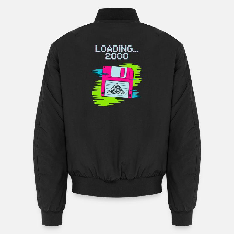 Floppy Nostalgie 2000 Unisex Bomberjacke