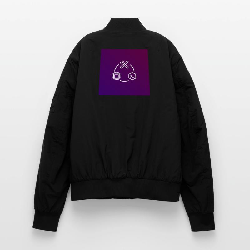 TechKreis Chip Code Tool Unisex Bomber Jacket