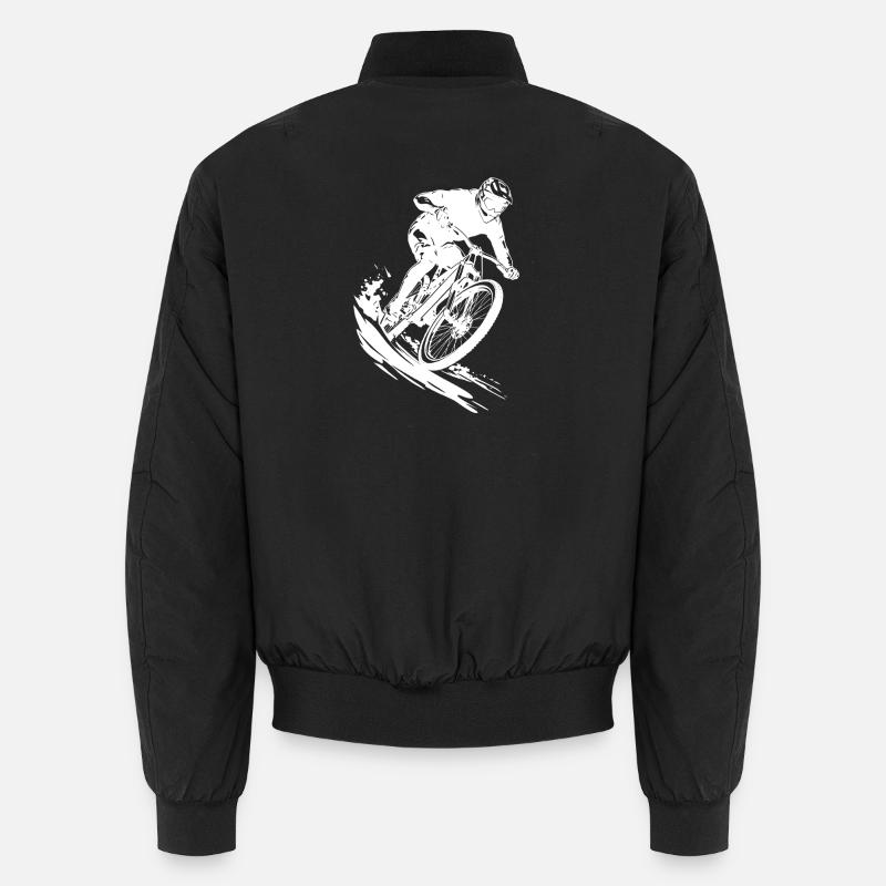 VTT Biker Art Cyclisme Bomber unisexe