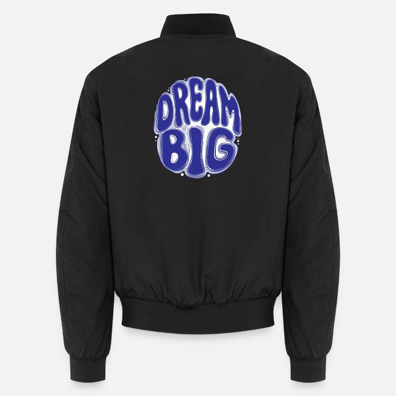 TRÄUME GROSS [Lass uns reden] Unisex Bomberjacke