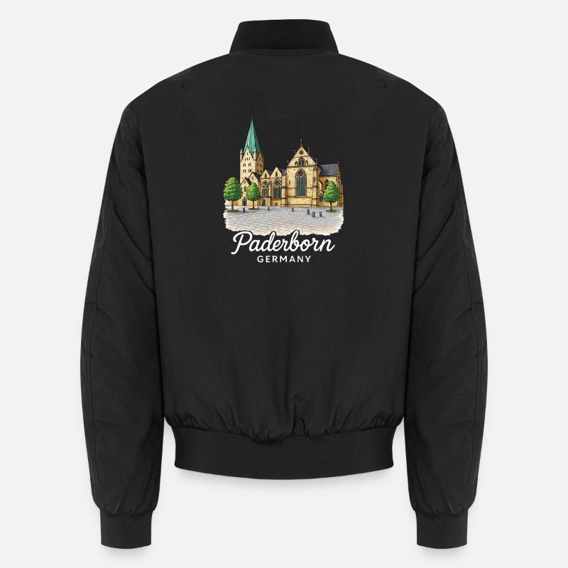 Paderborn - Unisex Bomber Jacket - black