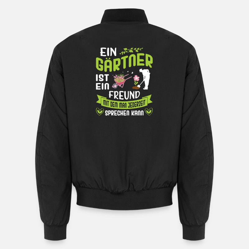 Garten Gärtner Gärtnern Gartenarbeit Gartenarbeit Unisex Bomberjacke