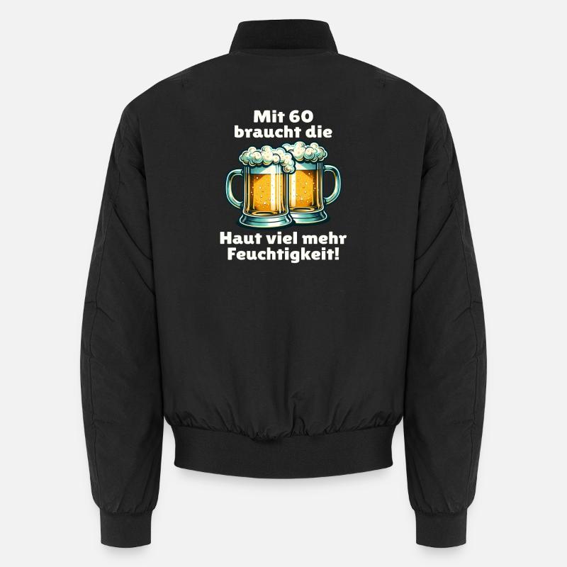 60th Birthday 60s 60s Gift Saying Sayings Unisex Bomber Jacket