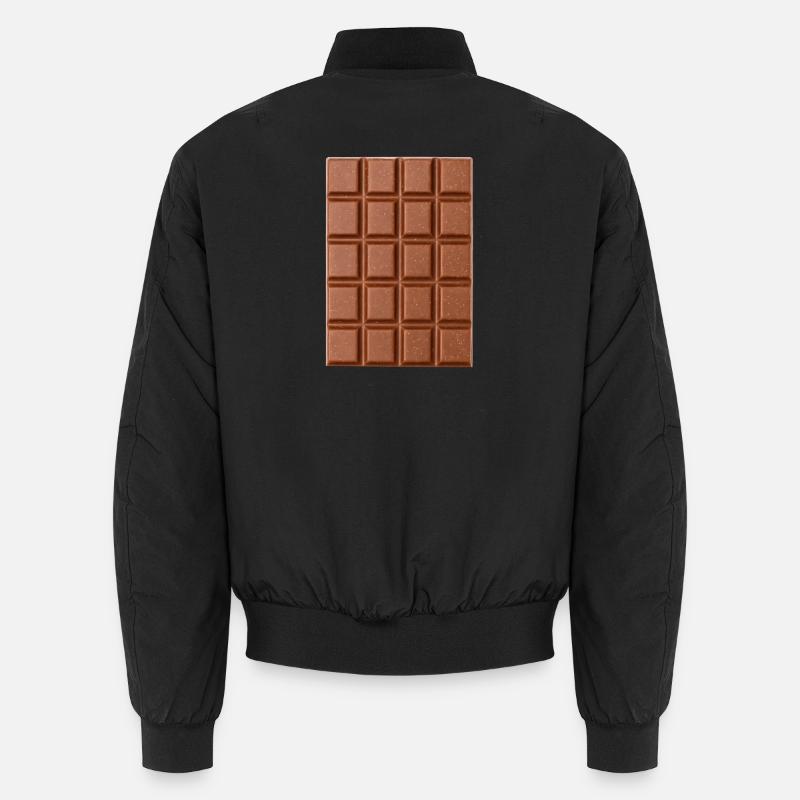 Schokolade Unisex Bomberjacke