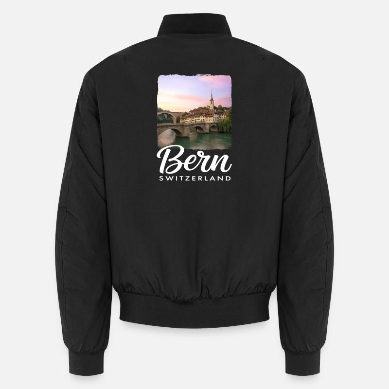 Bern Schweiz Unisex Bomberjacke