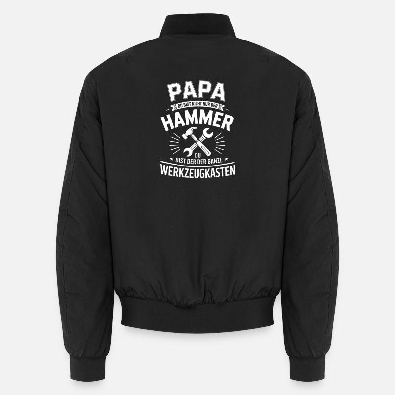 Dad Hammer Toolbox Unisex Bomber Jacket