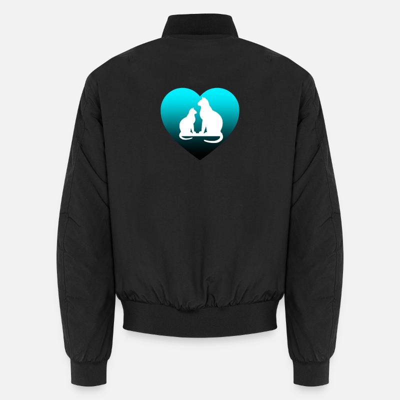 Katzen Unisex Bomberjacke