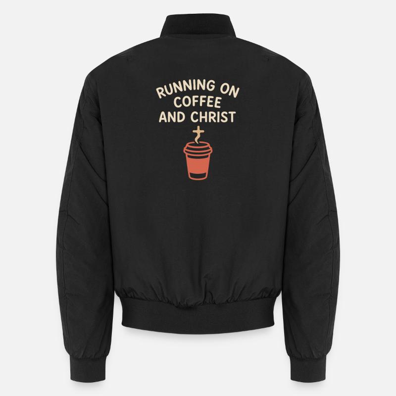 Christian Teacher, Faith-Based - Unisex Bomber Jacket - black
