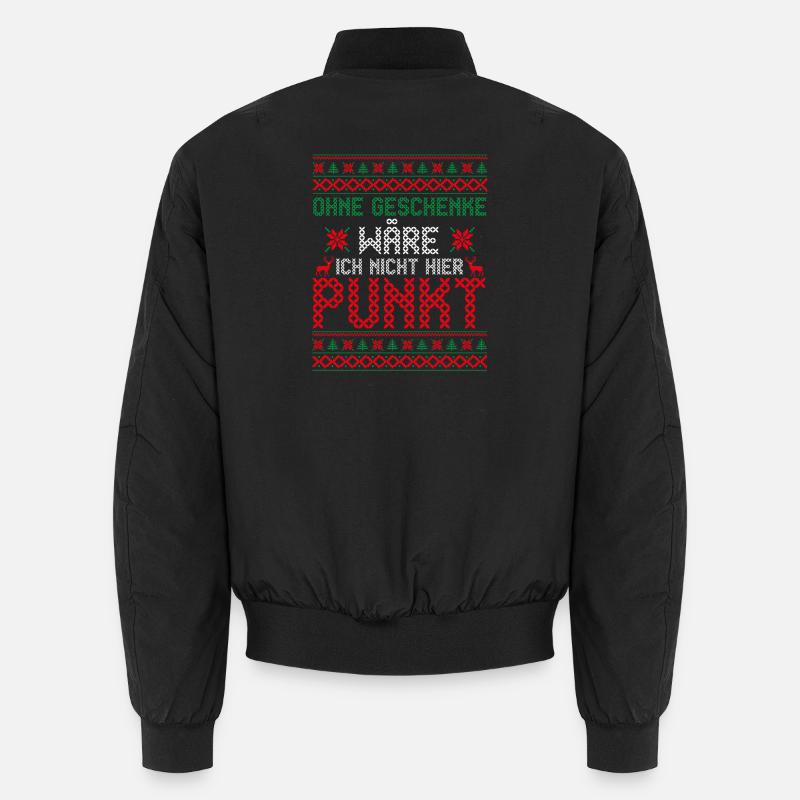 Weihnachtsmann Weihnachtszeit Weihnachts Unisex Bomberjacke